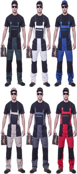 Spodnie robocze ogrodniczki DWUKOL - zdjęcie 8