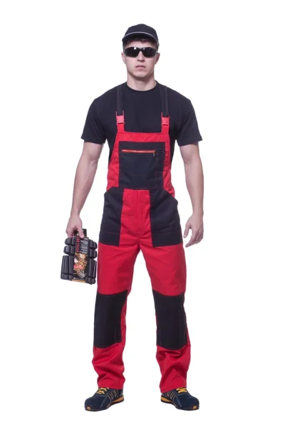 Spodnie robocze ogrodniczki DWUKOL - zdjęcie 13