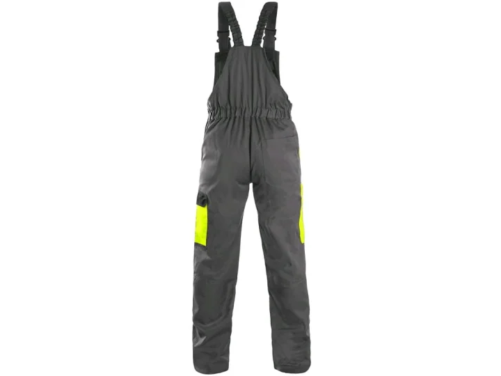 Spodnie robocze ogrodniczki PHOENIX CRONOS czar 48-7541
