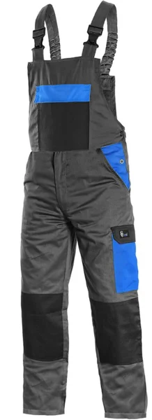 Spodnie robocze ogrodniczki PHOENIX CRONOS żółte - zdjęcie 7