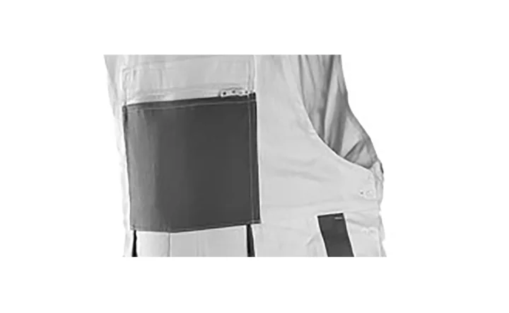 Spodnie robocze ogrodniczki LUXY ROBIN CXS bia.50-5345