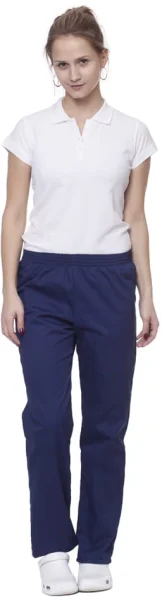 Spodnie medyczno-gastronomiczne damskie białe - zdjęcie 31