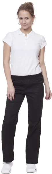 Spodnie medyczno-gastronomiczne damskie białe - zdjęcie 35