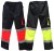 Spodnie robocze do pasa  HI-VIZ żółte r.L-17535