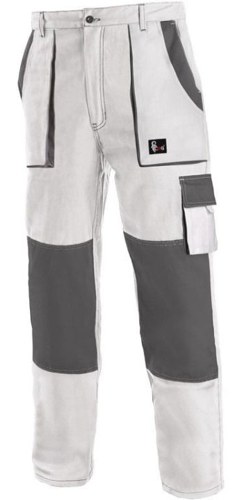 Spodnie robocze LUXY JOSEF CXS białe r.48-7433