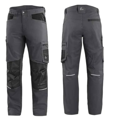 CXS SOLIS FLEX: Elastyczne i Wytrzymałe Spodnie Robocze z Systemem Regulacji Długości