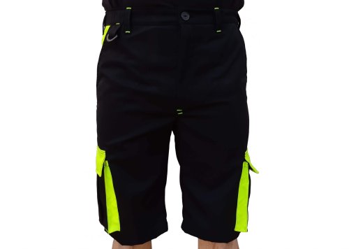 Spodnie krótkie dwukolorowe wygodne z kieszeniami