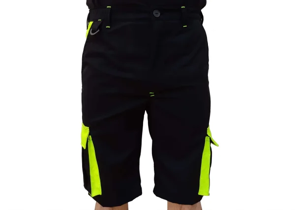 Spodnie krótkie dwukolorowe wygodne z kieszeniami