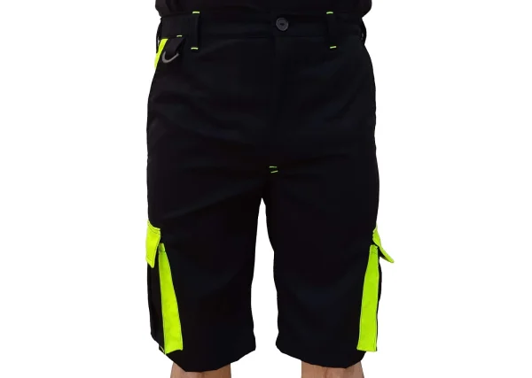 Spodnie krótkie dwukolorowe wygodne z kieszeniami - zdjęcie 15