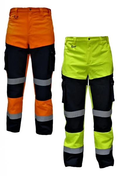 Spodnie robocze ciepłe SNOW HAWK ostrzeg. - zdjęcie 7
