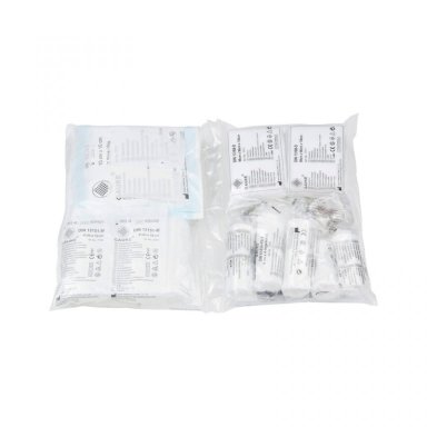 Kompletne wyposażenie do apteczki wg. normy DIN 13164 PLUS