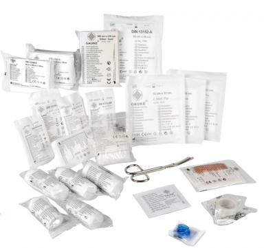 Kompletne wyposażenie do apteczki wg. normy DIN 13164 PLUS - zdjęcie 2