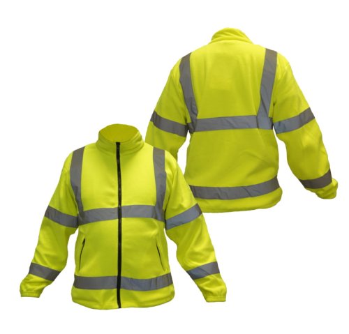 Bluza z polaru ostrzegawcza KEPLER All pom. r.L-4507