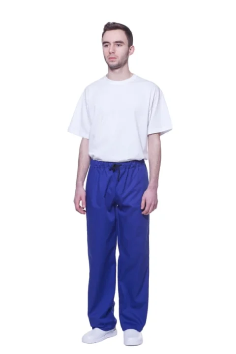 Spodnie medyczno-gastronomiczne sznurek białe  XL-13089