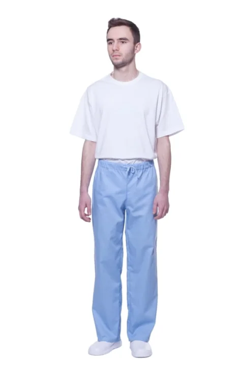 Spodnie medyczno-gastronomiczne sznurek zielone M-13037