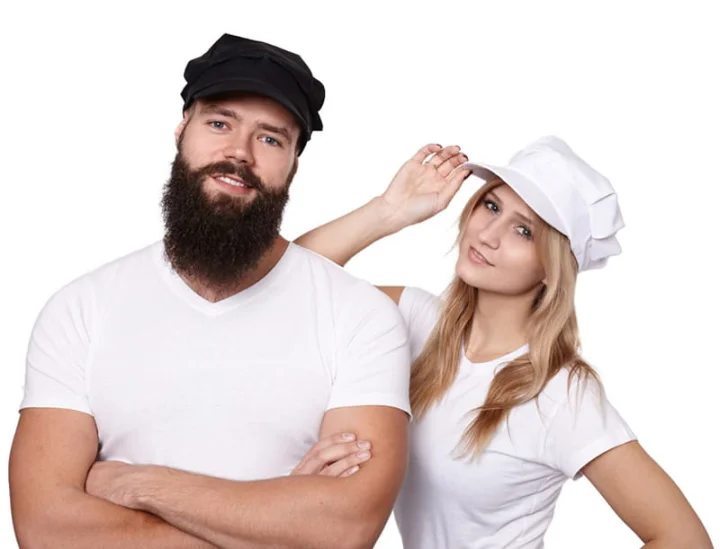 Czapka z daszkiem RING  unisex zielona-2517