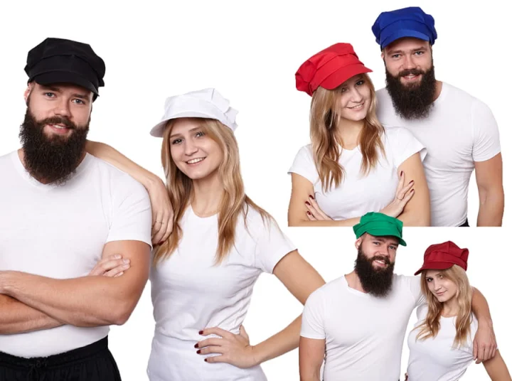 Czapka z daszkiem RING  unisex zielona-2518