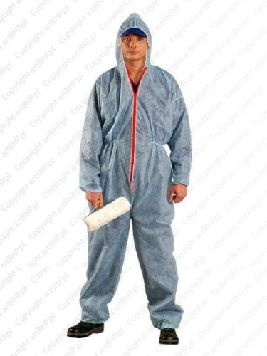 Kombinezon malarski z polipropylenu granatowy - zdjęcie 2