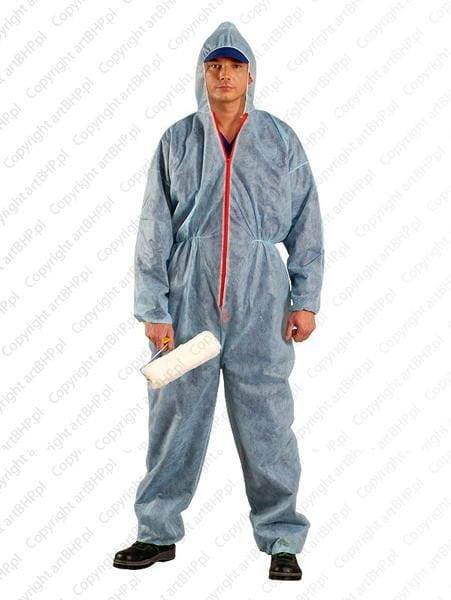 Kombinezon malarski z polipropylenu granatowy - zdjęcie 7