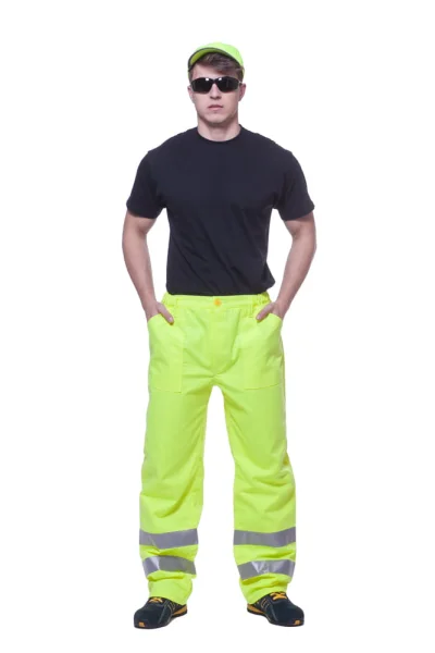 Spodnie robocze do pasa odblaskowe - zdjęcie 13