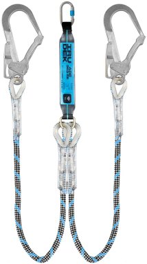 Irudek ABE 363-SE/180 podwójna linka z amortyzatorem do pracy pionowej i poziomej