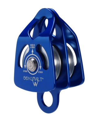 Irudek PRO64 BUS bloczek podwójny Prusik 13 mm łożyska mosiężne