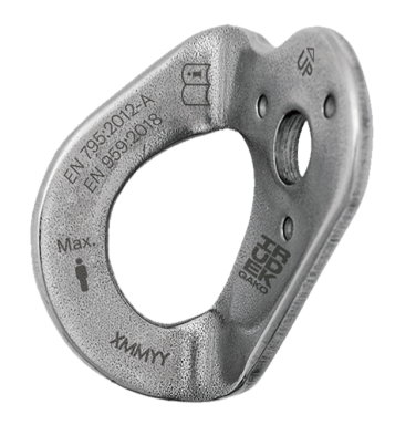 Irudek GAKO 10 – Trwały punkt kotwiczący, stal nierdzewna, EN 795 A, 25 kN