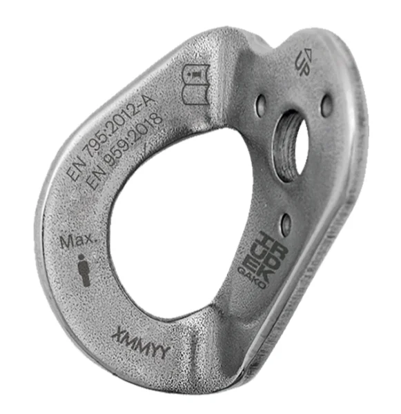 Irudek GAKO 12 – Trwały punkt kotwiczący, stal nierdzewna, EN 795 A, 25 kN