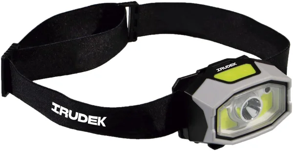 Irudek KOBA 500 BATT lampa robocza do kasku, 6 trybów oświetlenia