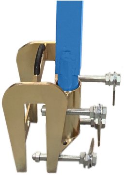 Irudek FIXED BARREL BASE 127 mm stała baza pionowa do systemów DAVIT i ANALOG
