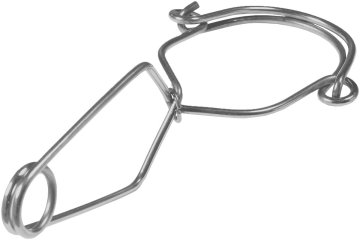 Irudek STEELSAFE PINZA S chwytak nożycowy 7,5 cm do systemów asekuracyjnych