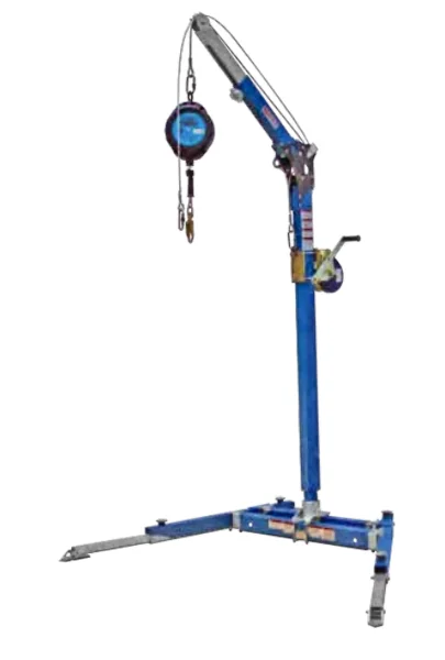 Irudek KIT DAVIT BASE H + TRN1 mobilny system kotwicząco-ratowniczy z SEKURBLOK 20