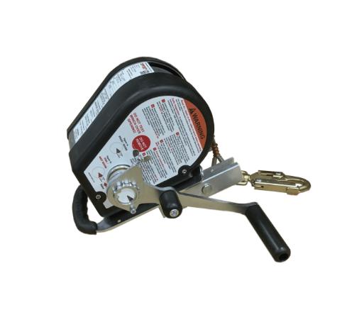Irudek ręczna wyciągarka 18 m WINCH DAVIT/SIDE ENTRY STEEL do przestrzeni zamkniętych