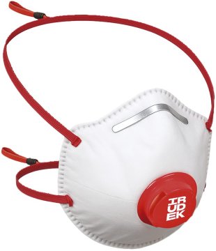 Irudek IRU 220-SLV półmaska ochronna FFP2 z zaworem wydechowym