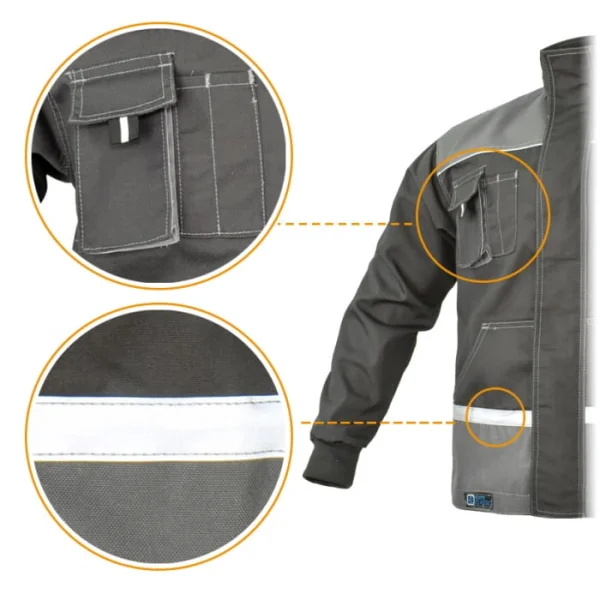 Bluza robocza EUROCLASSIC wzmacniana - zdjęcie 2