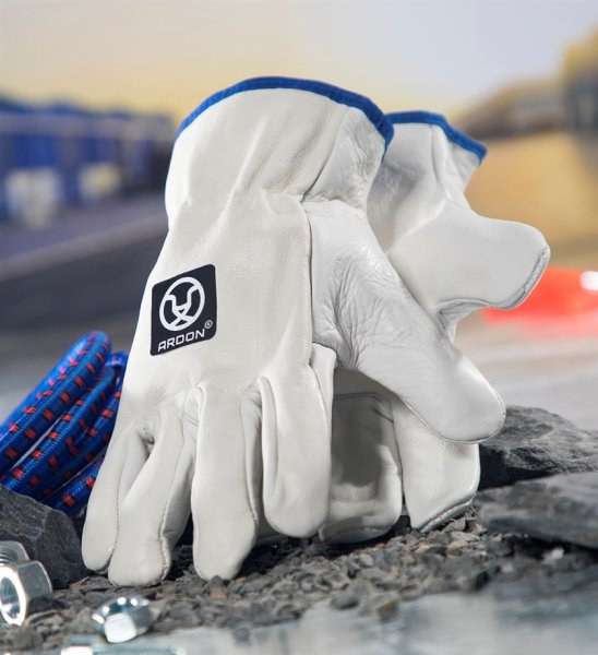 Rękawiczki robocze INDY skóra licowa ARDON - zdjęcie 3