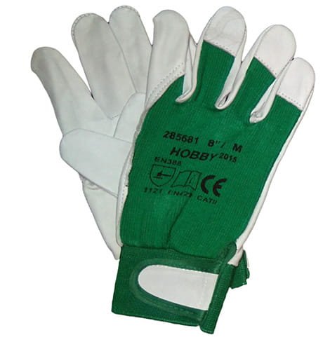 Rękawice robocze Hobby wzm. skórą licową ARD roz10-2158