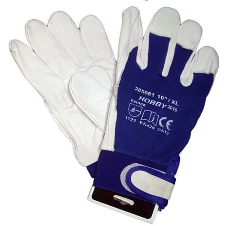 Rękawiczki robocze Hobby wzm. skórą licową ARDON - zdjęcie 3