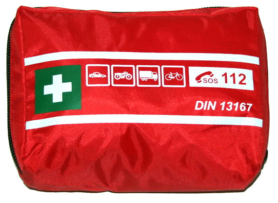 Apteczka z wyposażeniem moto-rowerowa TK din mini - zdjęcie 4