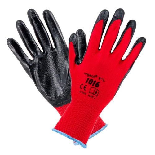 Rękawice robocze URGENT 1016 nitryl-1625