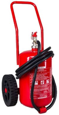 Gaśnica proszkowa 25 kg ABC/E przewoźna GAZ-TECH