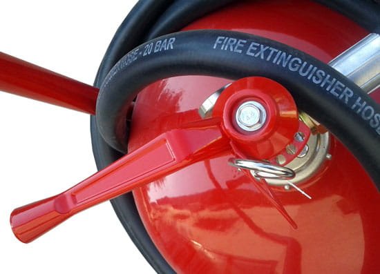 Gaśnica proszkowa 25 kg ABC/E przewoźna GAZ-TECH - zdjęcie 4