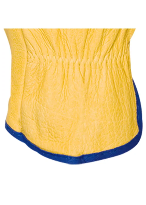 Rękawice robocze 406VR2 skóra licowa żółta JUBA10-6069