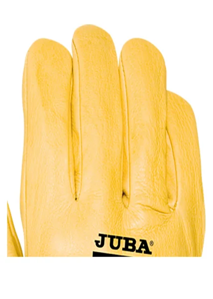 Rękawiczki robocze 406VR2 skóra licowa żółta JUBA - zdjęcie 9