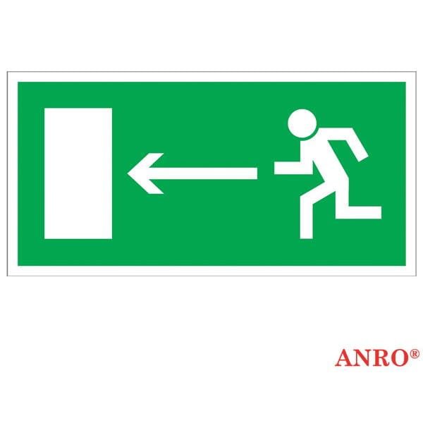 Znak kierunek do wyjścia drogi ewakuacyjnej Z-3E