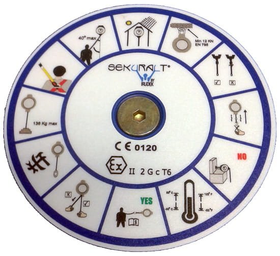 SEKURBLOK 7,5M (bączek) - Urządzenie przeciwupadkowe, samohamowne, ATEX - Irudek - zdjęcie 3