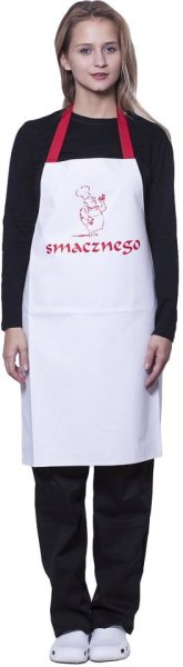 Fartuch wodoodporny wz.107 z nadrukiem Smacznego - zdjęcie 2