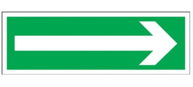 Znak Strzałka Z-1E-FS-100x300